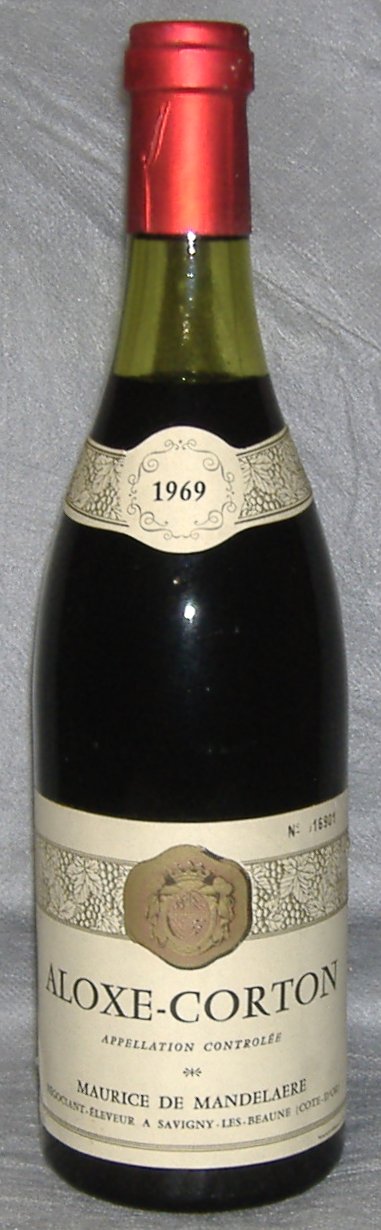 1969, Aloxe-Corton, Mandelaere