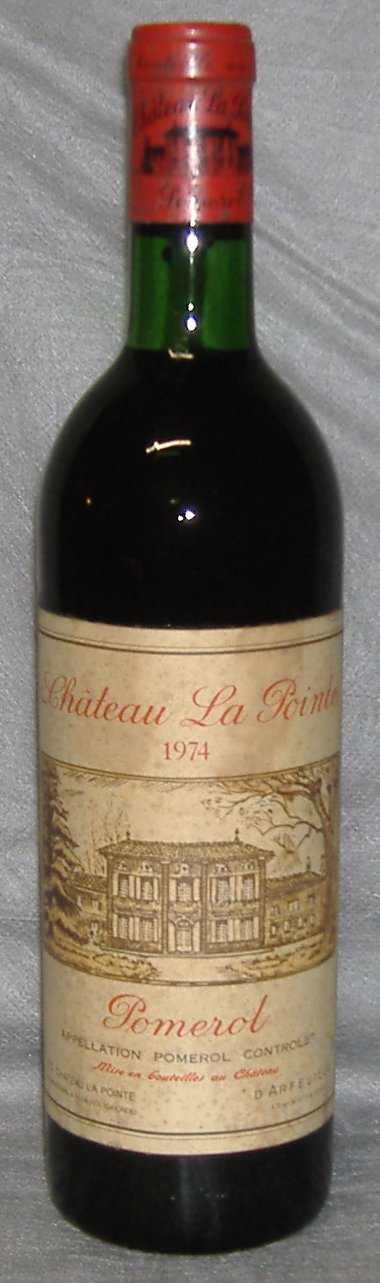 1974, Château La Pointe, Pomerol