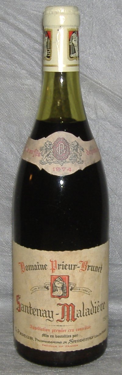 1974, Santenay-Maladière, Prieur‑Brunet