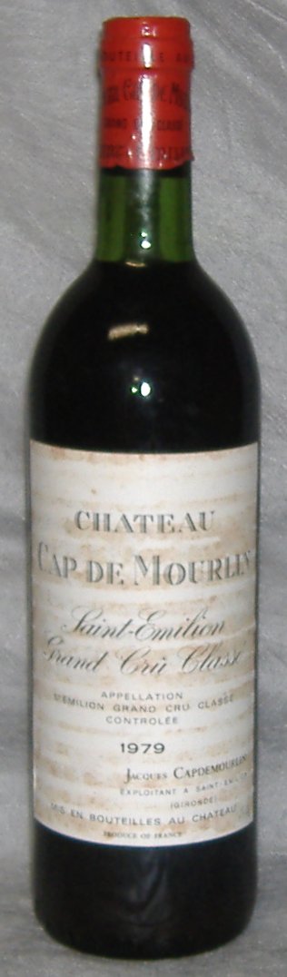 1979, Château Cap de Mourlin, Grand Cru Classé