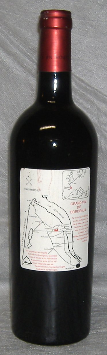 1999, Château Lamothe-Cissac, Vielles Vignes, Foto 2