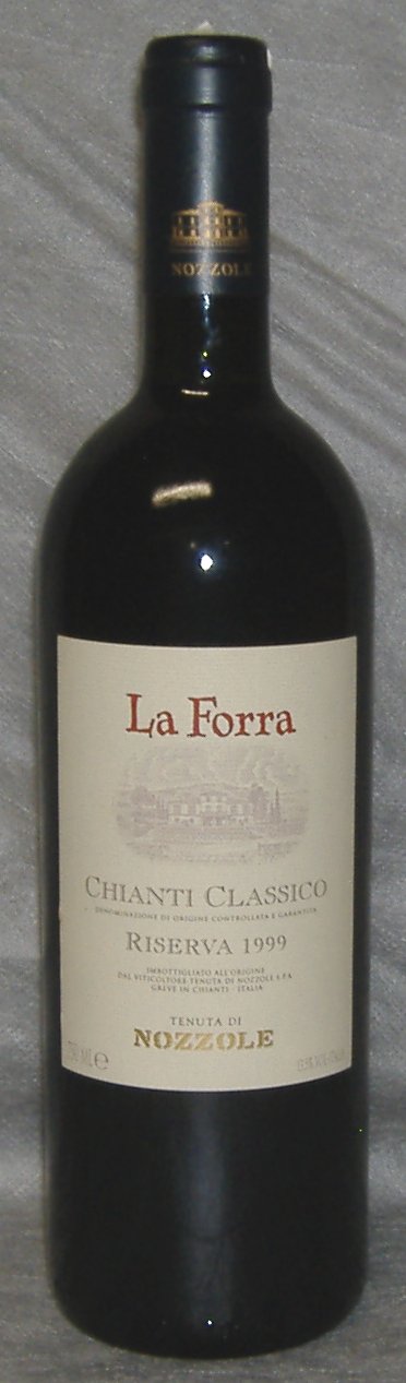 1999, Chianti Classico, Riserva, La Forra
