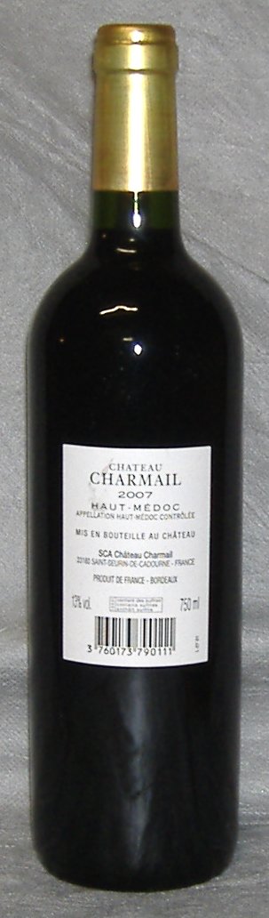 2007, Château Charmail, Haut-Médoc