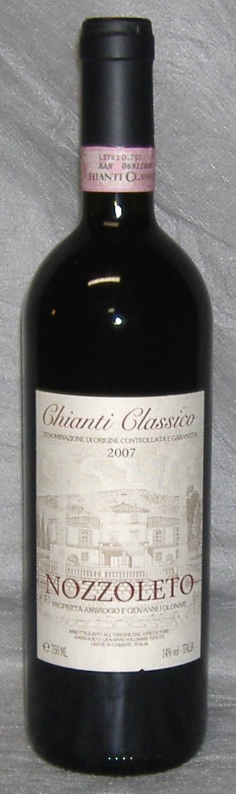 2007, Chianti Classico, Nozzoleto